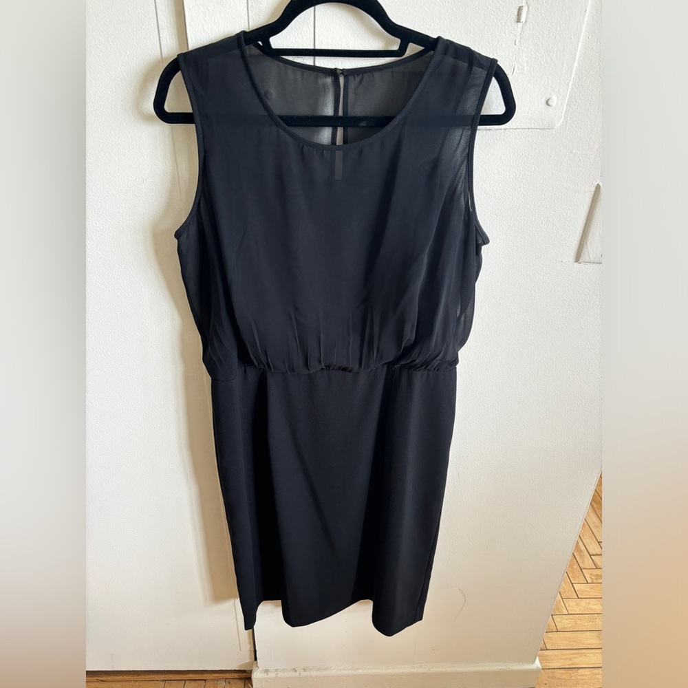 Size 14 black Marc New York Andrew Marc knee length dress